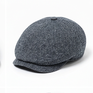 Casquette de golf/casquette plate en tricot, vente en gros, assortie, unisexe, adulte, 100% nylon, respirante, imperméable, réglable, OEM, tissu en maille Oxford - Product Image 1