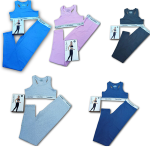 Conjunto de Yoga de alta elasticidad para mujer, ropa deportiva ajustada transpirable, ropa deportiva de Color sólido para traje de entrenamiento de alta intensidad - Product Image 2