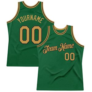 Maillot de basket vert personnalisé en mesh sublimé, débardeur unisexe pour adulte, nom et numéro de l'équipe, vêtement respirant - Product Image 1
