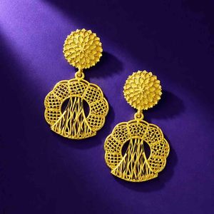 Pendientes Colgantes de Diseño Africano y Turco, Chapados en Oro de 14K, 18K y 24K, Estilo Árabe de Oriente Medio, Venta al Por Mayor - Product Image 2