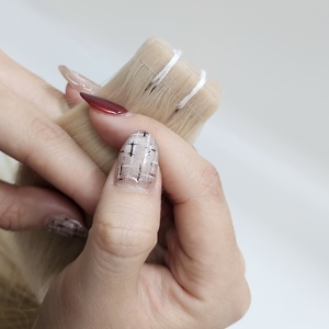 Extensions de cheveux vierges vietnamiens Dream Hair DR04 Hanoi, blanchies, à bandes adhésives, super double drawn, haute qualité, lisses et soyeuses - Product Image 5