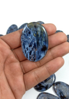Pietersite Naturelle Cabochon Vente en Gros Formes Mixtes Semi-Précieuses Faite à la Main Guérison Pierres Précieuses Libres Radha Arts Bleu
