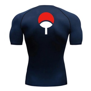 Graphic <b>Compression</b> Shirts for Men Athletic Quick Dry Rash Guard Stretchy Baselayers Undershirts Gym Workout Running Tshirt <b>Tops</b> - Product Image 4