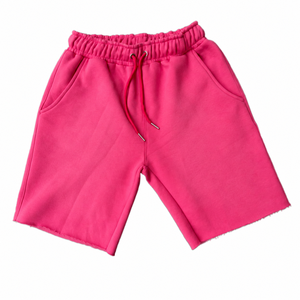 Custom Women's Cotton Fleece <b>Sweat</b> <b>Shorts</b> Breathable Quick Dry Eco-Friendly Drawstring Waist Front Logo Gym Wear OEM Service - Product Image 2