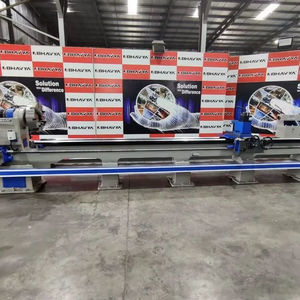 Tour CNC Industriel Surdimensionné de 30 Pieds, Alésage de Broche de 100 mm, Commande de Précision 2 Axes, Machine Métallurgique Robuste - Product Image 1