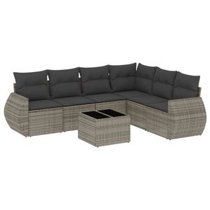 ชุดโซฟาสีเทาสำหรับเฟอร์นิเจอร์ระเบียง - Product Image 2