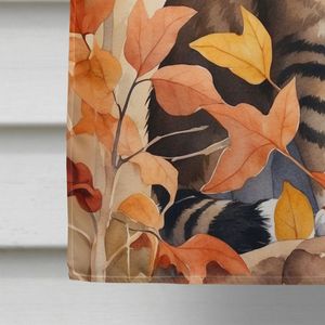 Owyhee gran porche manga poste decorativo patio Banner ilustraciones pared colgante Multicolor otoño hojas casa bandera - Product Image 4