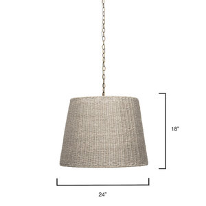 Élégante suspension à 2 lumières DreamCraft en forme de tambour, outil de tournage pour la décoration intérieure, fabriqué au Vietnam - Product Image 3