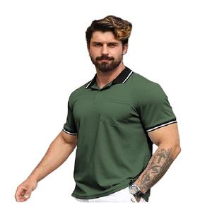 Nueva camisa polo de alta calidad disponible, moderna, con diseño personalizado estampado, talla grande, estilo casual y elegante para hombre. - Product Image 1