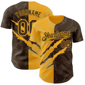 Maillot de baseball personnalisé à boutons, 100 % coton biologique, antibactérien, séchage rapide, respirant, col en V, unisexe, pour équipe - Product Image 5