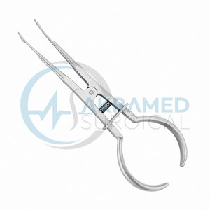 Pince à barrage en caoutchouc Hu Friedy RDF4, instrument dentaire en acier inoxydable, finition satinée, certifiée CE, réutilisable, manuelle - Product Image 4