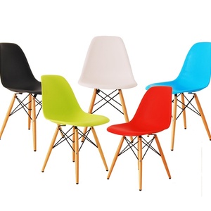 Elegant Scandinavian Style <b>Dining</b> <b>Chair</b> Durable PP <b>Chair</b> for Home Restaurant and Cafe - Product Image 2