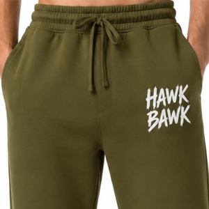 Pantalon de survêtement personnalisé pour homme, décontracté, avec cordon de serrage, joggers décontractés, imprimé lettres, jambe droite, en coton mi-lourd, pour femme - Product Image 4