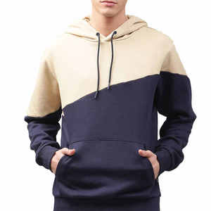 Wholesale Blank Street Wear Sweatshirt Fleece Men <b>Hoodies</b> <b>Plain</b> Cotton Custom Logo Men's Hoodie - Product Image 4