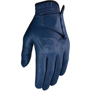 Gants de golf en cuir pour hommes, main gauche et droite, doux, respirants, en peau de mouton pure, accessoires de golf pour hommes - Product Image 6