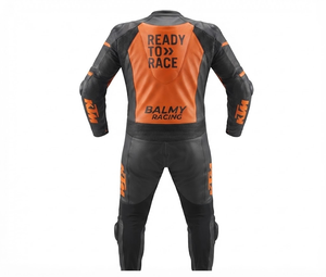 Combinaison de moto en cuir sur mesure de qualité supérieure MotoCP Racing 1 pièce, équipement de conduite avec bosse niveau 2 CE, fabriquée sur mesure - Product Image 2