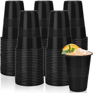 50-Pack 16 Oz Disposable <b>Plastic</b> Cups Solid Color Strong & Sturdy <b>Drinkware</b> for Parties & Birthdays - Product Image 1