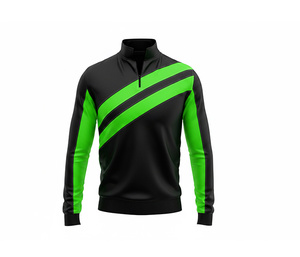 High Quality Quarter Zip <b>Pullover</b> – Custom Teamwear <b>Jacket</b> for <b>Men</b> Women Youth Sportswear Quick Dry Team <b>Pullover</b> - Product Image 3
