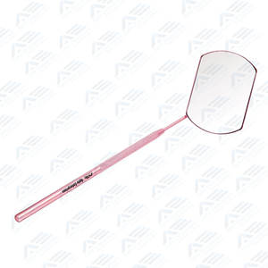 Miroir de coeur de cils miroir à long manche en acier inoxydable pour vérifier les faux cils produits de beauté et de soins personnels - Product Image 3