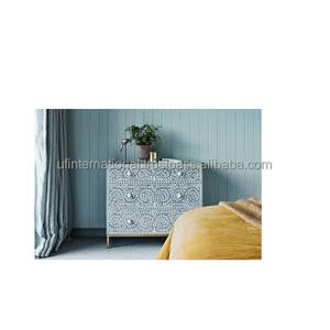 Table marqueterie en os, bureau, salle de séjour, 6 tiroirs, taille personnalisée, à bas prix, offre spéciale - Product Image 5