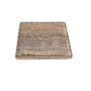 Modern Natural Beige Marble Art Deco Square Shape <b>Trays</b> for Home Storage <b>Dinner</b> and Jewelry Plates - Product Image 2