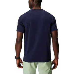 เสื้อยืดผู้ชายดีไซน์เรียบหรู เนื้อผ้าเรียบลื่น ระบายอากาศได้ดี สัมผัสนุ่ม แขนสั้น คอกลม ทรงพอดีตัว สวมใส่สบาย เหมาะสำหรับใส่ลำลอง - Product Image 5