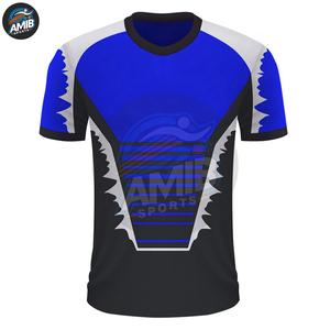 Nouveautés T-shirts Streetwear Homme Sublimation Personnalisée Haute Performance Robuste Respirant Toile Col Rond Ringer - Product Image 5