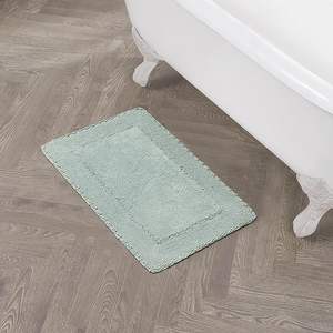 Alfombra de Baño Rectangular de Algodón Puro, Tejida, Gruesa, Antideslizante, Ecológica, con Gran Absorción de Agua, para Uso Doméstico y Hotelero - Product Image 5