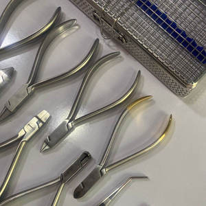 Kit de Instrumentos Dentales de Ortodoncia Premium, Alicates de Acero Inoxidable Autoclavables, Juego de Cortadores Distales para Odontología Alemana - Product Image 2