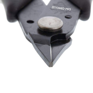 Gran Oferta: Alicates de Punta Corta de 2 mm de Ancho, Acero Inoxidable de Alta Calidad, 5 Pulgadas, Ligeros, con Logotipo Personalizado en Color, para Joyería - Product Image 3