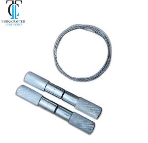 Poignée en fil d'acier inoxydable robuste pour usage vétérinaire obstétrical TARIQ CRAFTED INDUSTRIES - Product Image 1