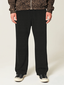 Custom <b>Mens</b> Comfort Fit Fleece Jogger Pants Breathable Elastic Drawstring Waist Casual Lounge <b>Trainers</b> Fitness - Product Image 1