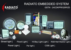 Radiato ES Back Choke 5050 Lente LED de Alta Potencia, Reflector de Luz Industrial para Exteriores de 50W-500W, Alta Luminosidad, Impermeable - Product Image 4