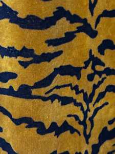 Tissu en velours de coton de luxe à imprimé léopard, vendu au mètre, tissu de haute qualité - Product Image 2