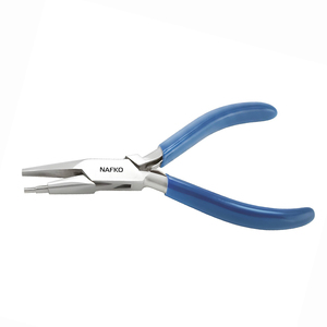 Jewelry Artisan Tools Jewelry <b>Craft</b> Equipment <b>Wire</b> Looping Pliers 2 Step 130mm Stainless Steel Jewelry Making Accessories - Product Image 1
