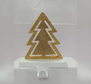 Support de chaussettes de Noël en métal de qualité supérieure, décoration de cheminée élégante et moderne pour l'affichage des décorations de Noël au meilleur prix - Product Image 5