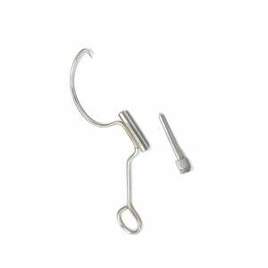 Guía de perforación ortopédica quirúrgica para rodilla tipo C, de acero inoxidable, instrumento quirúrgico profesional, herramienta CE Narham Enterprises - Product Image 2