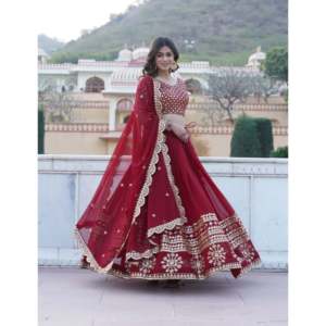 ชุดแต่งงานออกแบบ lehenga choli - Product Image 3