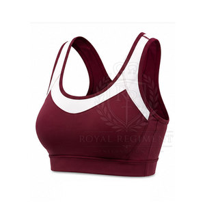 Sujetador deportivo para mujer, cómodo, acolchado, con soporte frontal alto, para correr, gimnasio y actividades al aire libre - Product Image 4