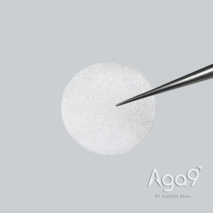 Plaque de diamant ronde polycristalline Aga9 de 10 mm de diamètre, non polie, épaisseur de 0,3 mm - Product Image 2