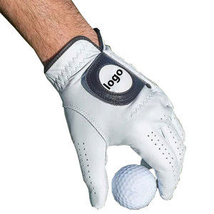 Guantes de Golf de Piel de Oveja Cabretta Blancos Personalizados de Primera Calidad, Suaves, Transpirables, Duraderos, Agarre Profesional, Rendimiento de Golf - Product Image 4