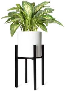 Soporte para plantas de metal dorado, soporte para plantas de alambre de hierro, soporte moderno para macetas de interior, maceta decorativa - Product Image 6