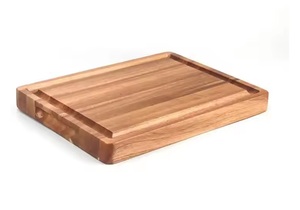 Juego de Tablas de Cortar de Bambú Carbonizado (3 Piezas), Plegables, Antideslizantes, de 1.5 cm de Grosor, Rectangulares, Personalizables - Product Image 3