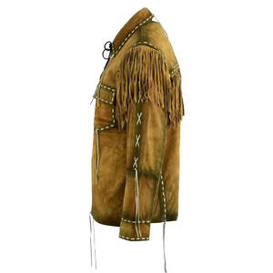 Chaqueta de Gamuza Personalizada de Alta Calidad para Hombre 2024, Fabricada en Pakistán, Cuello Alto, Prenda Moderna - Product Image 3