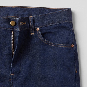 Jean en denim droit pour homme, coupe régulière, style streetwear décontracté, motif tissé crânes, collection printemps-automne, vente en gros d'usine, meilleures ventes - Product Image 6