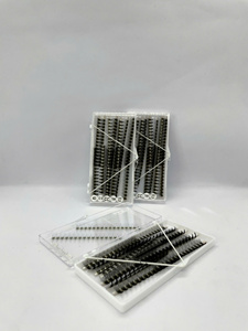 Nueva Llegada Pestañas Postizas Ultra-Rápidas al por Mayor, Curvatura C CC DD L M, Longitud Mixta, Fans Sueltos Pre-Enrollados, Base Puntiaguda, PBT Coreano, Caja Personalizada para Pestañas - Product Image 4