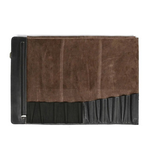 High quality leather <b>tool</b> <b>roll</b> organizer wholesale supplier custom branding OEM portable storage bags export quality for sale - Product Image 3