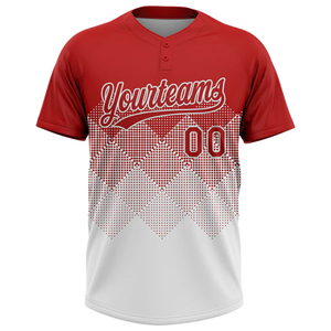 ชุดเบสบอลซอฟต์บอล เสื้อเบสบอลซอฟต์บอลแบบกระดุมสองเม็ด ชุดยูนิฟอร์มสำหรับเยาวชน ผู้ใหญ่ ชาย หญิง ผู้ผลิตชุดกีฬา - Product Image 2