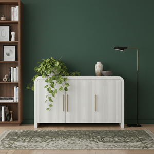 3 Doors Sideboard Coffee <b>Table</b> for Living Room Modular Sofa Set Furniture Living Room Export Quality Handcrafted Indoor OEM ODM - Product Image 4