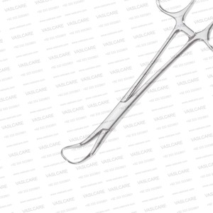 Pinzas para toallas Backhaus de 3-1/2″ (9cm) (14cm) de acero inoxidable con puntas afiladas superpuestas para draping quirúrgico - Product Image 5